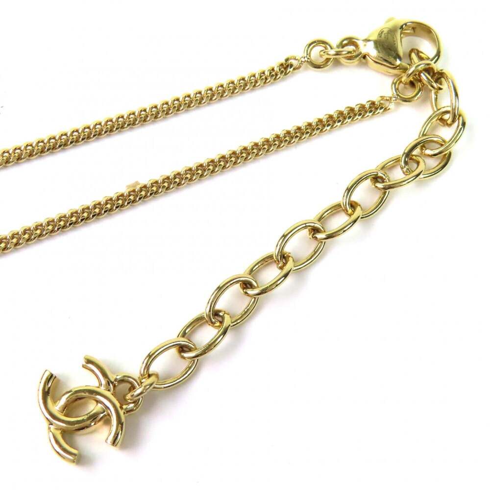 CHANEL Black Logo Necklace - Picture 8 of 9